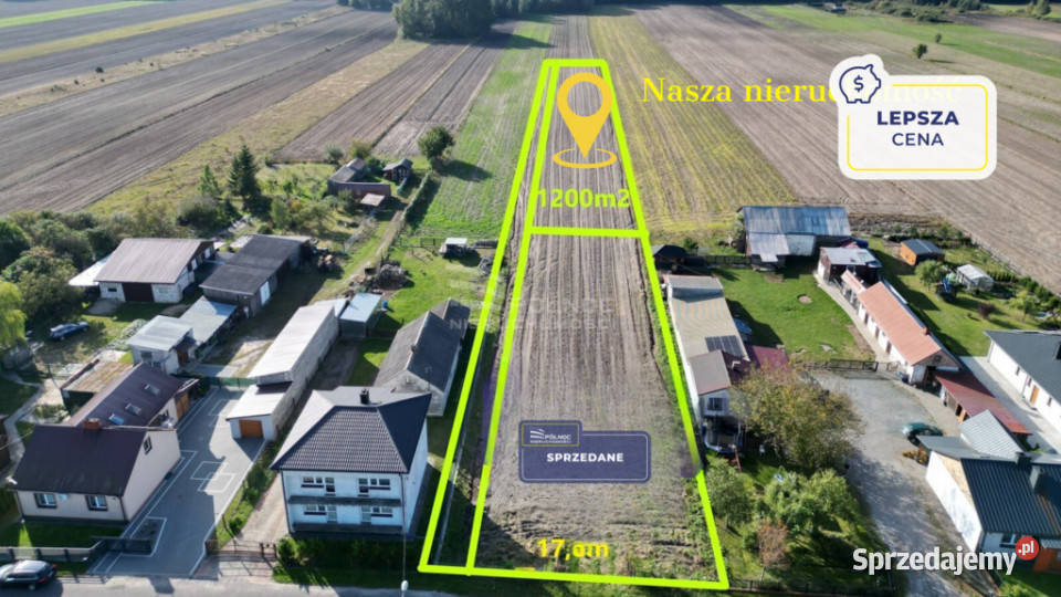 Działka budowlana w Lachówce Dużej gmina Zalesie lubelskie Lachówka Duża