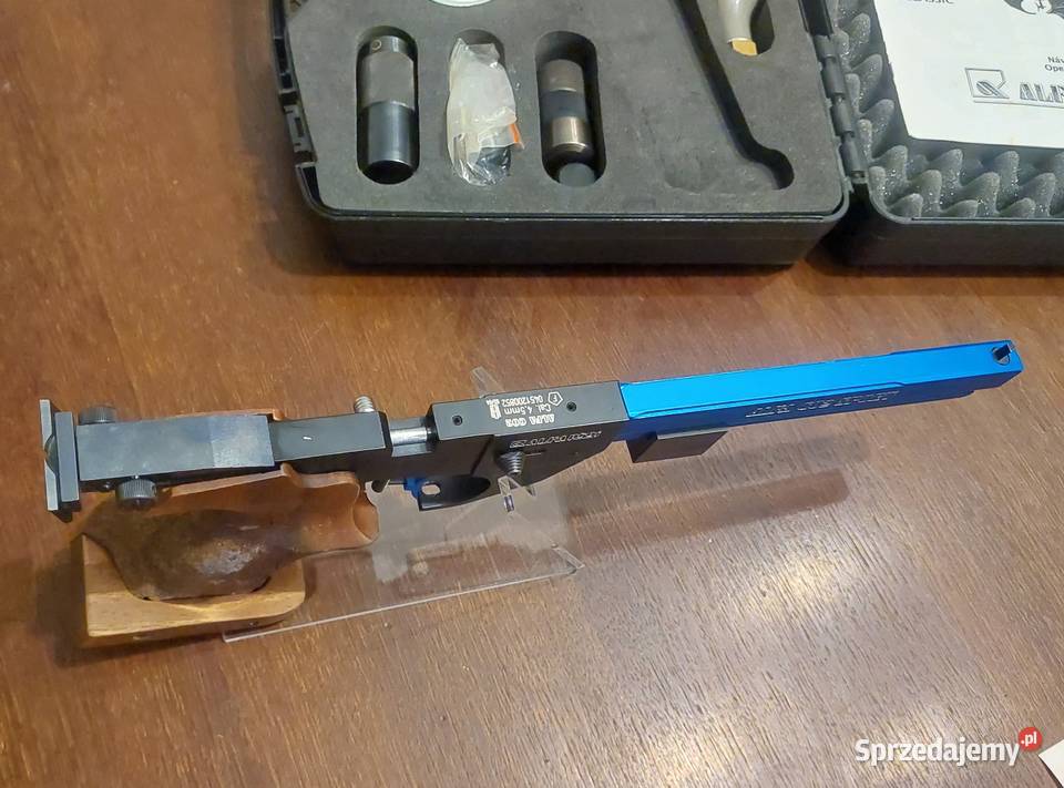 Pistolet match Alfa Sport co2 45mm kujawsko-pomorskie Borówno