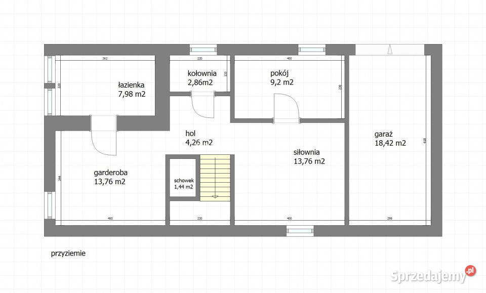 Dom wolnostojący 23003m2 Kraków