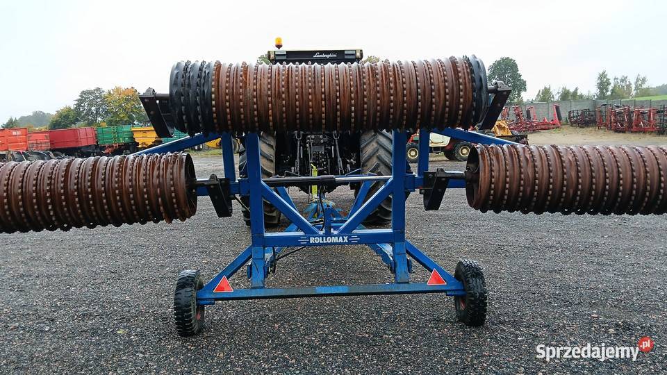 Wały posiewne dalbo 5 4 m 50 na kołach Wały