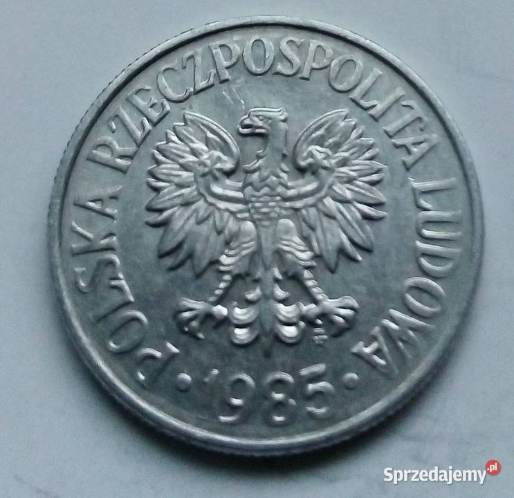 POLSKA50 GROSZY 1985 rzzmAL Numizmatyka mazowieckie