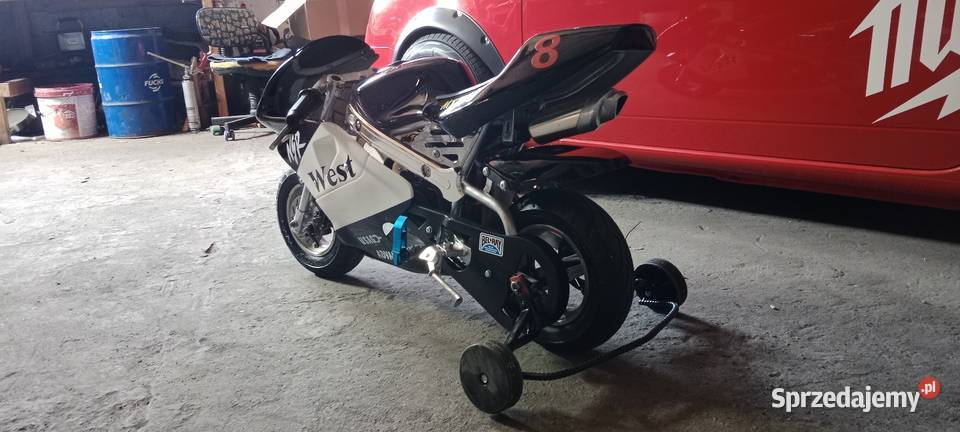 Pocket bike 50ccm nieuszkodzony Pozostałe kujawsko-pomorskie Piotrków Kujawski