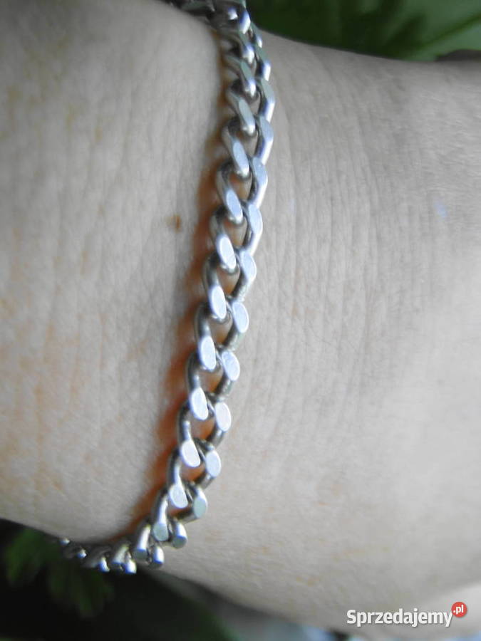 Stara solidna bransoletka srebro 925 mazowieckie Warszawa