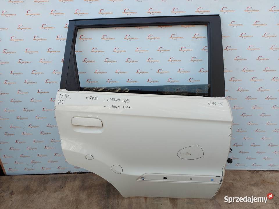 KIA SOUL 09r drzwi prawe tył 50 mikronów Kielce