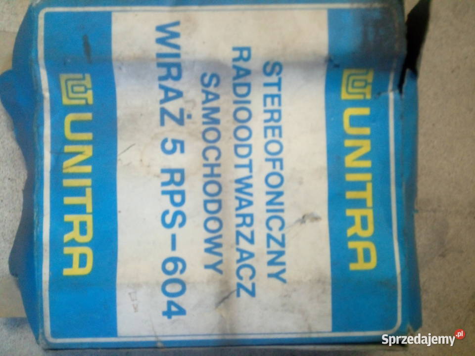Radio SafariWiraż antena Unitra i głośniki Ostrów Wielkopolski