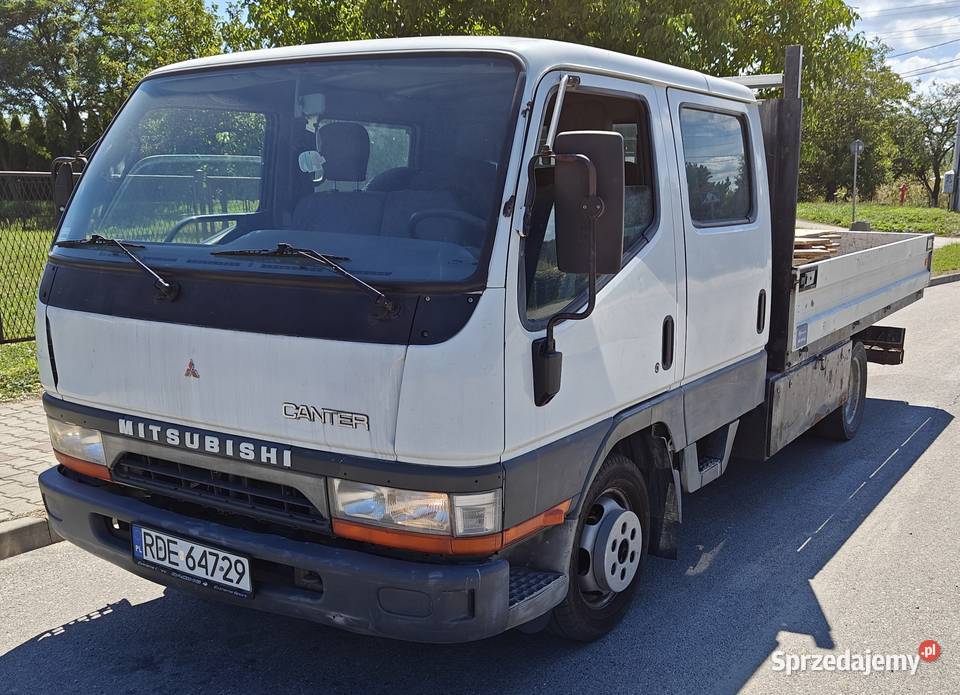 Mitsubishi Canter 25D dubel kabina bliźniak na B Rok produkcji 2000 podkarpackie Dębica