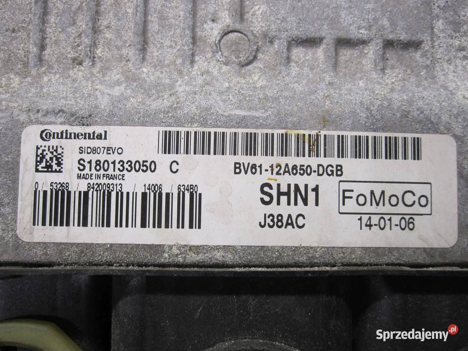 FORD C FOCUS 16 TDCI komputer sterownik silnika świętokrzyskie Kielce