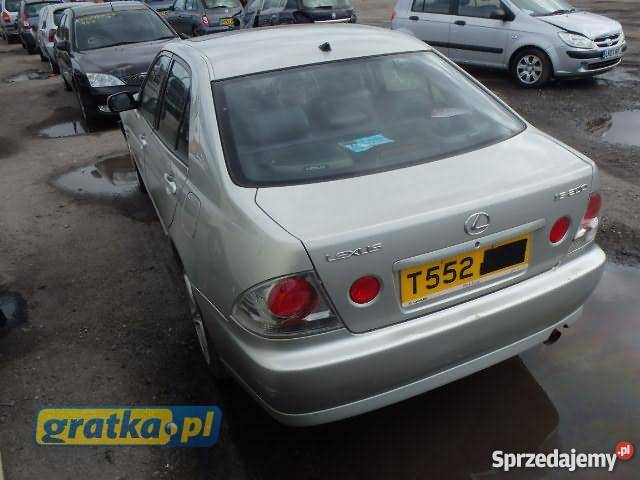 Lexus IS I XE10 anglik IS 200 Rok produkcji 1999 Marchewki
