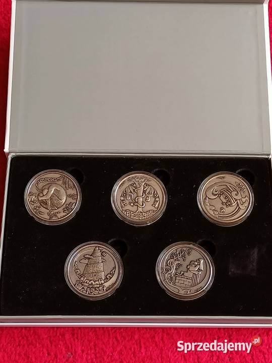 Izrael Święta Ziemia Medale 5 UNC