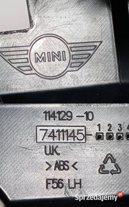 BMW F56 F56 F57 ŚLIZG MOCOWANIE ZDERZAKA LEWY osobowe wielkopolskie