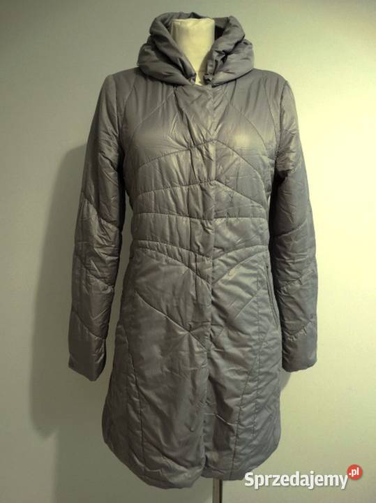 Kurtka Płaszcz Modny Beżowy Kolor Ocieplany Łomża