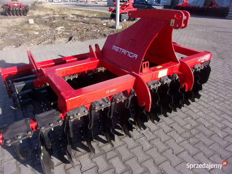 Brona talerzowa kompaktowa BT270 Metanga 27m w nieuszkodzony Opoczno