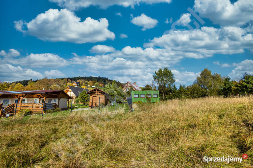 Widokowa działka Zawoja Przysłop