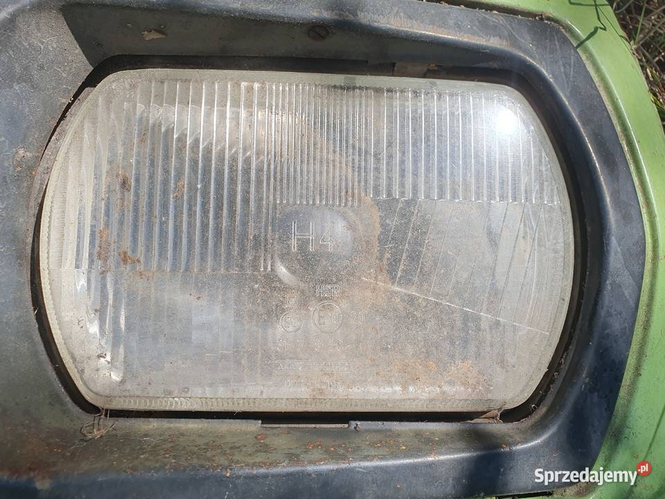 Front pas przedni zielony ze światłami grill mazowieckie