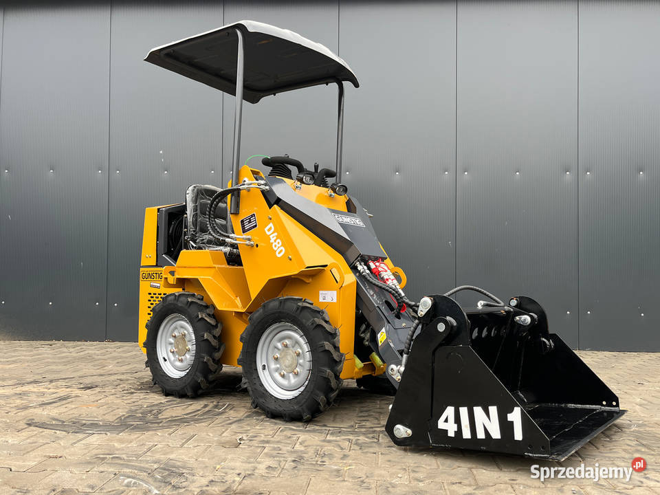 Miniładowarka kołowa skid steer 480 Gnstig D480 Kęty