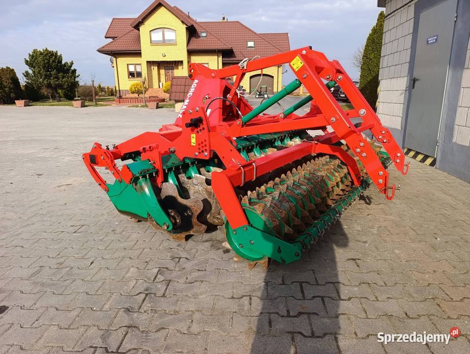 Agregat uprawowo siewny AgroMasz 3m talerzowy Szczuczyn