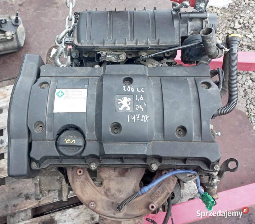 Citroen C3 C4 Peugeot 206 207 307 silnik 16 16V Silniki i osprzęt Silniki i osprzęt Radom sprzedam