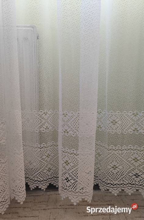 Firanka biała 240 x 400stan Bielsko-Biała