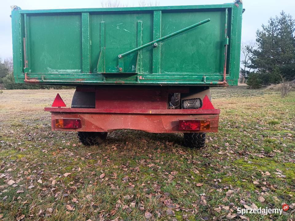 Przyczepa wywrotka jednoosiowa Szczerców sprzedam