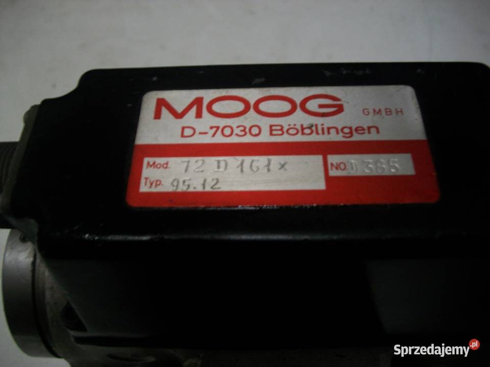 Serwozawór Moog 72D161x małopolskie Olkusz sprzedam