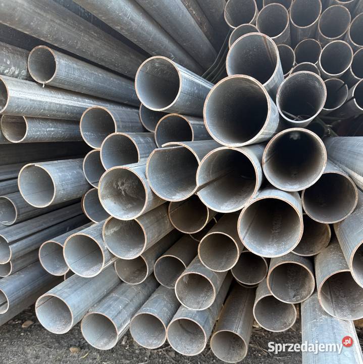 rury stalowe stal czarna ocynk II gautunek Biała