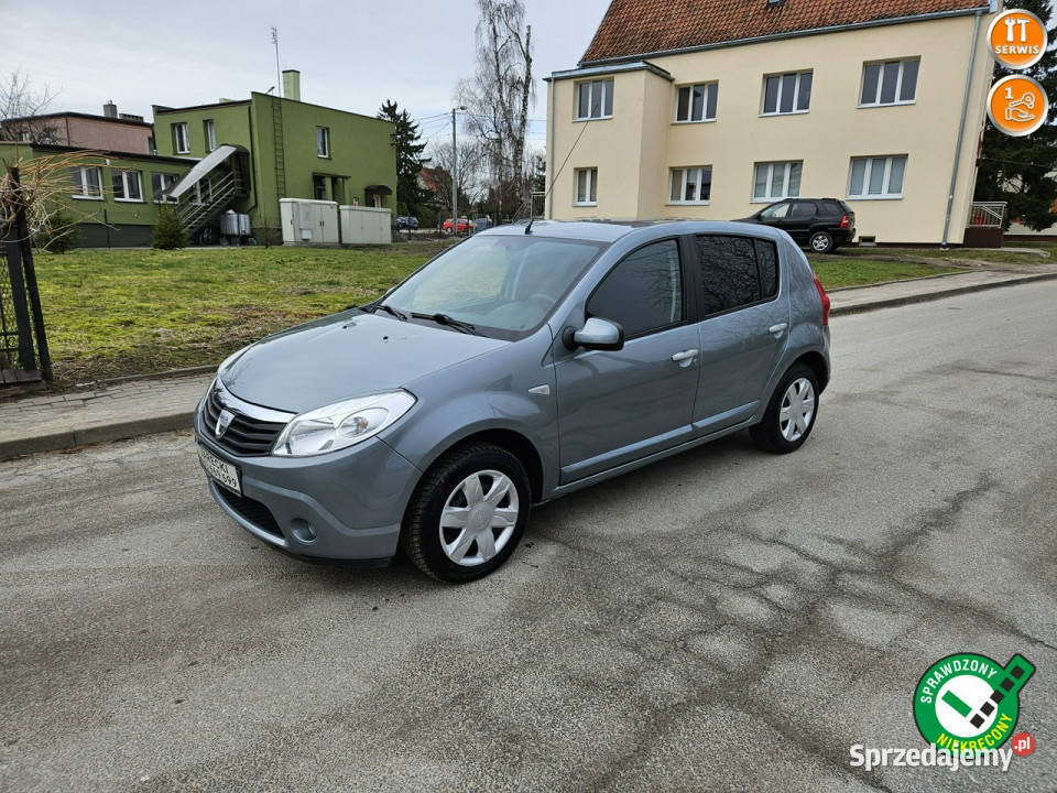 Dacia Sandero Opłacona Zdrowa Zadbana elektrochrom. lusterko wst. Kisielice sprzedam