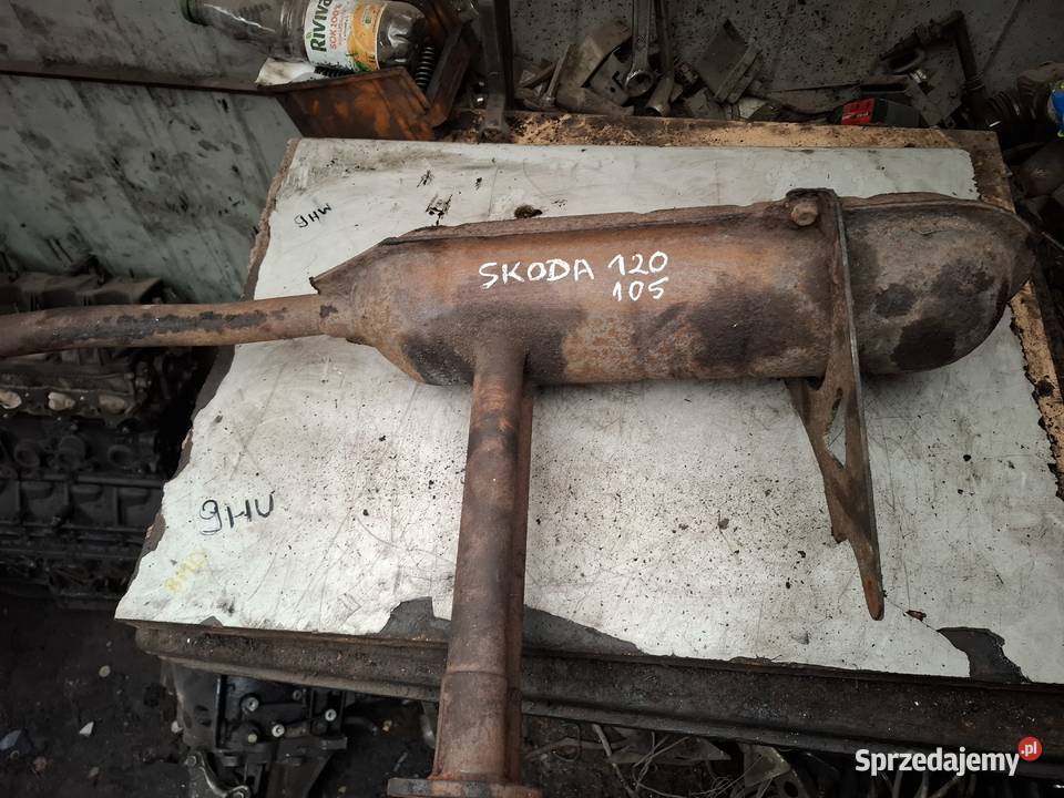 SKODA 105 120 125 130 Rapid tłumik Kielce