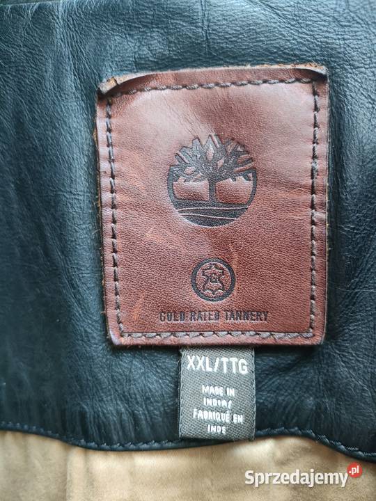 Timberland kurtka skóra Naturalna XXL męska Stargard