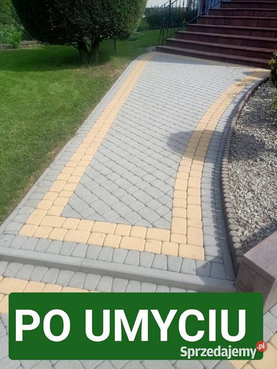 Mycie kostki brukowej elewacji Legionowo