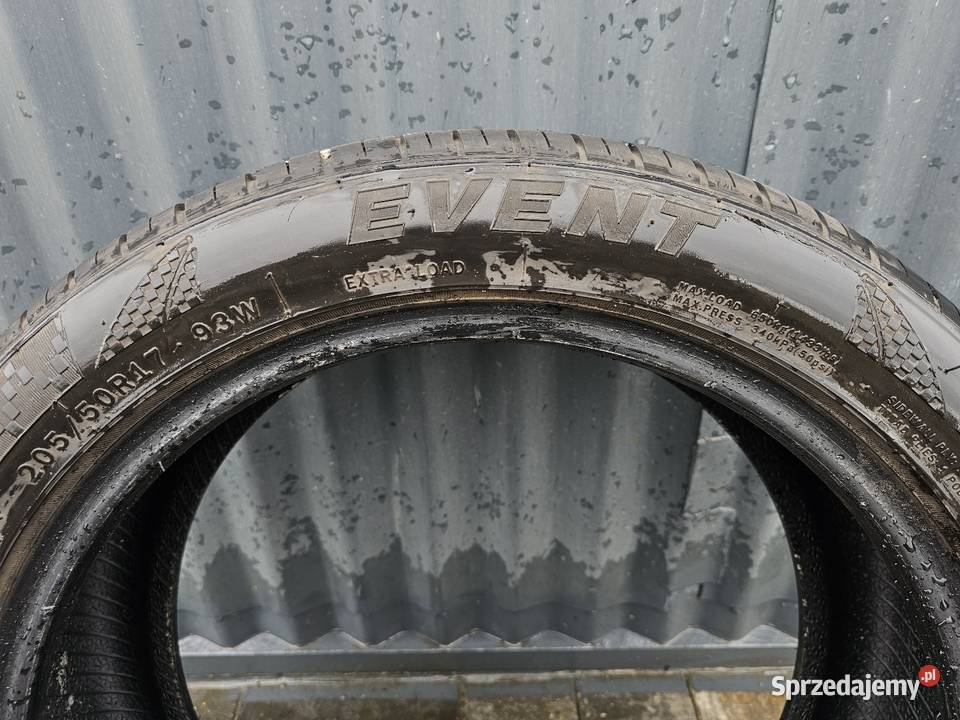 2x Opony Letnie Event Potentem UHP 205 50 r17 Chodzież