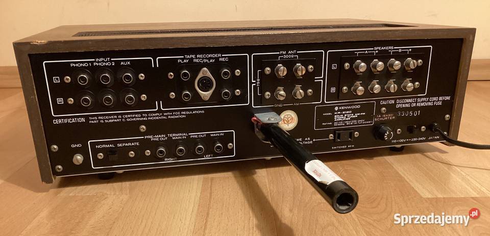 Amplituner Wzmacniacz KENWOOD KR2120 SPRAWNY Gdynia