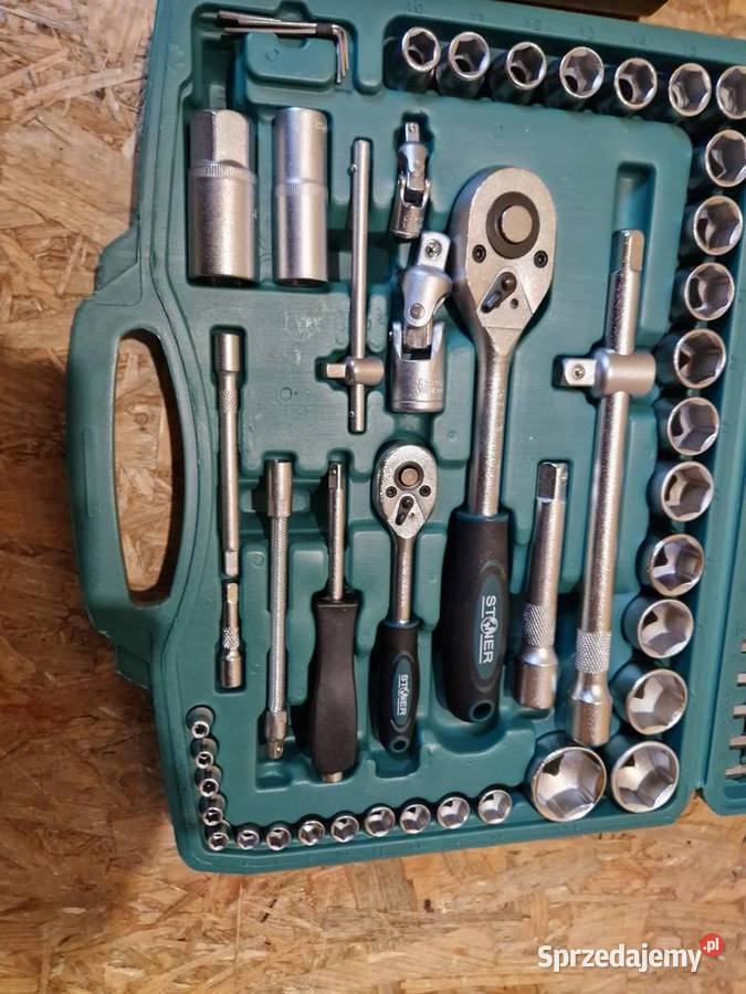 ZESTAW NARZĘDZIOWY KLUCZY NASADOWYCH NASADEK Głogowa