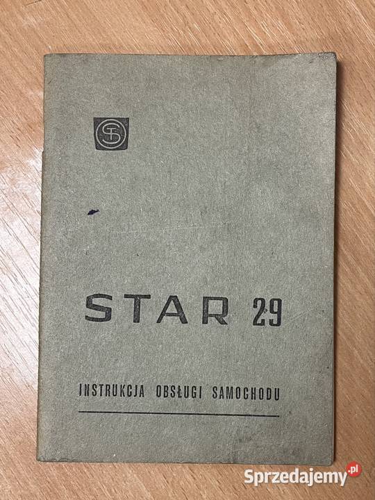 instrukcja obsługi samochodu ciężarowego Star 29 Grudziądz