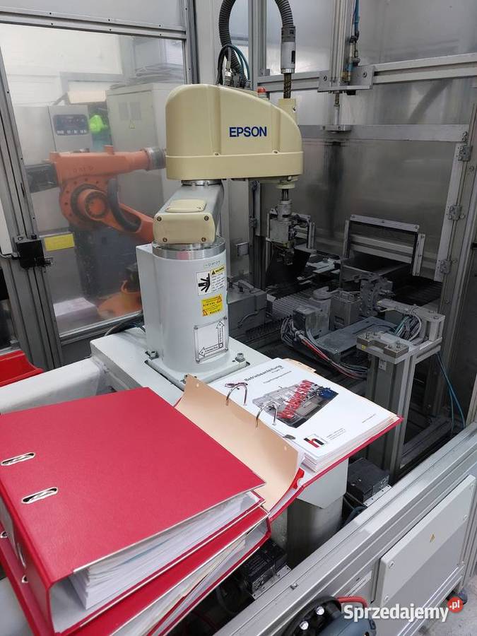 Robot Epson G6651S zautomatyzowana cela do