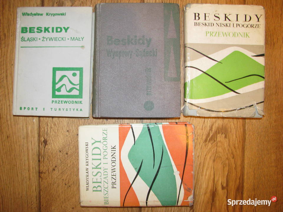 Przewodniki turystyczne BESKIDY Tatry Pieniny Rok wydania 1975 Mapy i przewodniki łódzkie Łódź