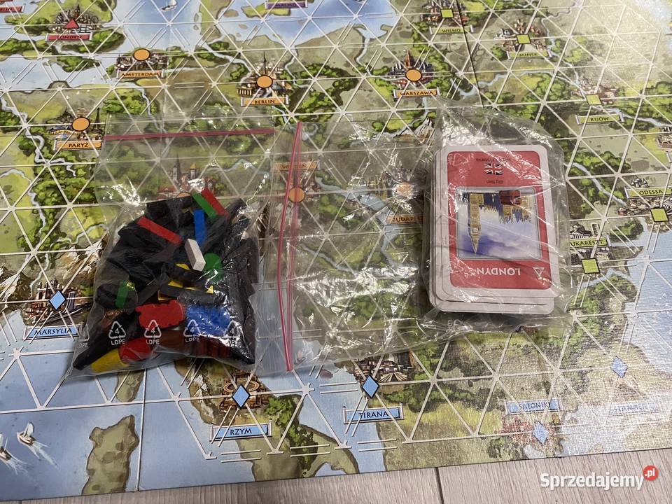 Gra planszowa Pociągi Europa Bytom