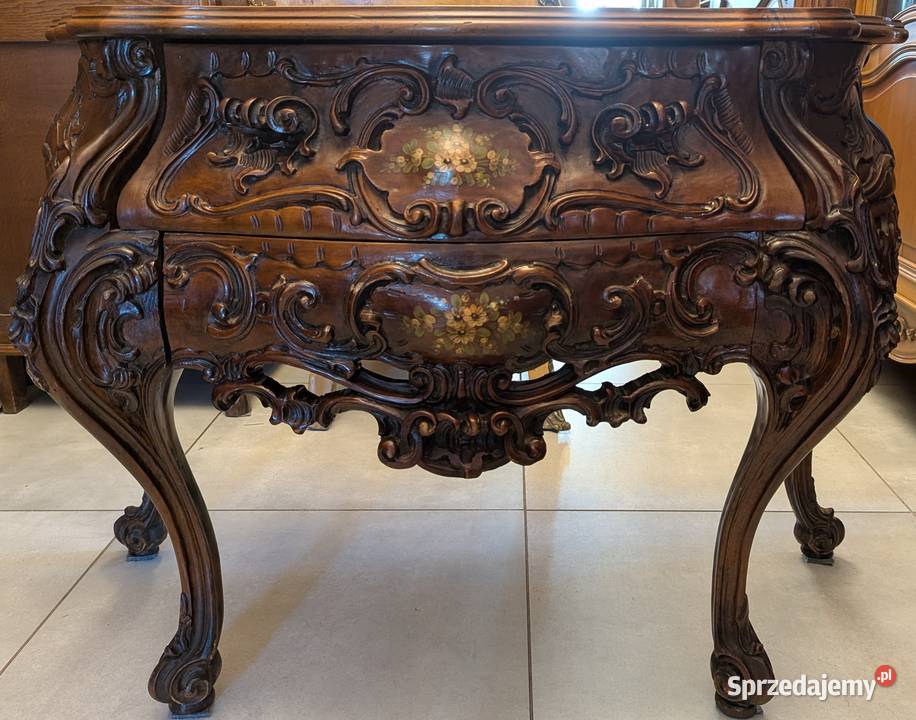 Wspaniała komoda neobarokowa orzech sklep Dąbrowa Górnicza sprzedam