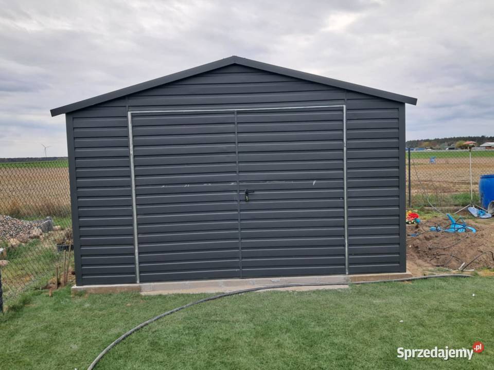 Garaż blaszany Wzmocniony PROFILAMI Producent Opole