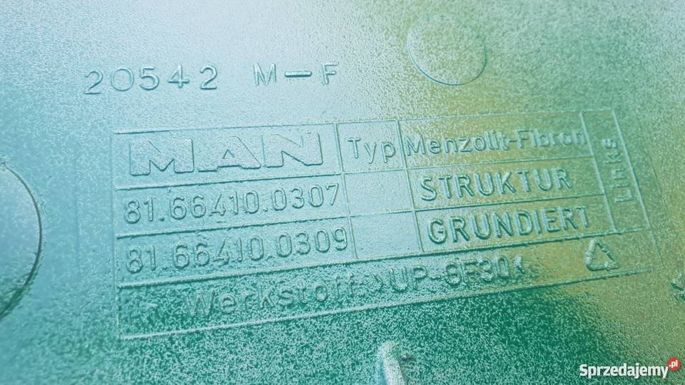 MAN TGA TGX OSŁONA BANAN BŁOTNIK LEWY Bieleń sprzedam