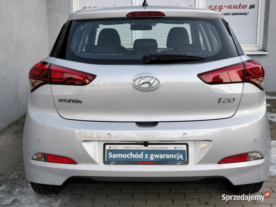 Hyundai i20 12 16V MPi bezwypadkowy Nawigacja klimatyzacja Zgierz sprzedam