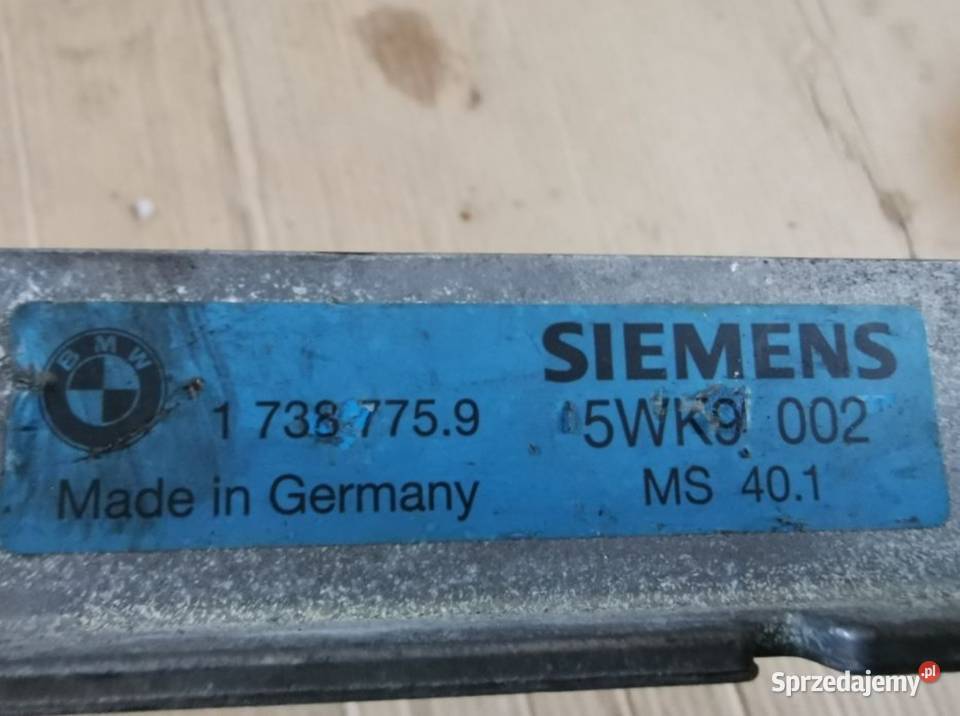 Sterownik silnika BMW E34 E36 m50 Żory