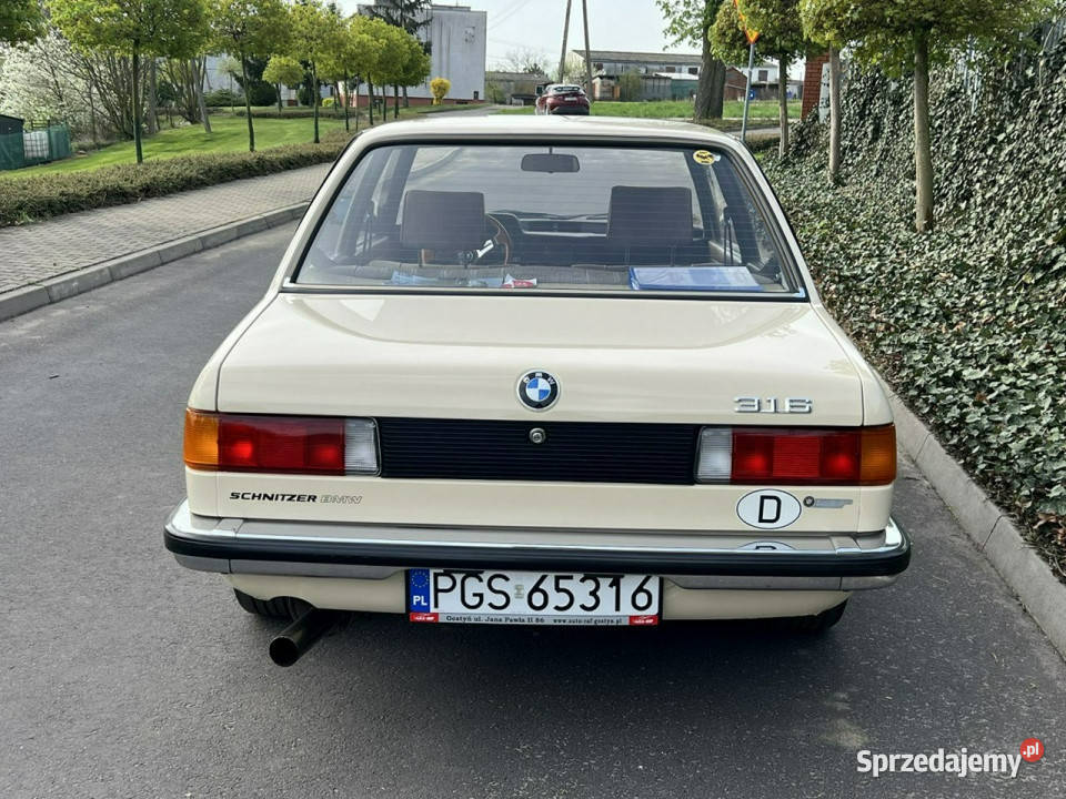 BMW 316 BMW 316 E21 18 90 Safari beige 66000km wielkopolskie Gostyń