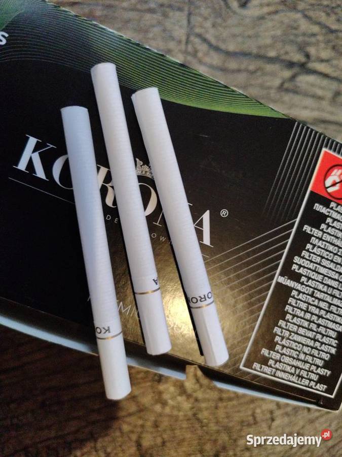 Gilzy Korona Slim menthol 250 mazowieckie