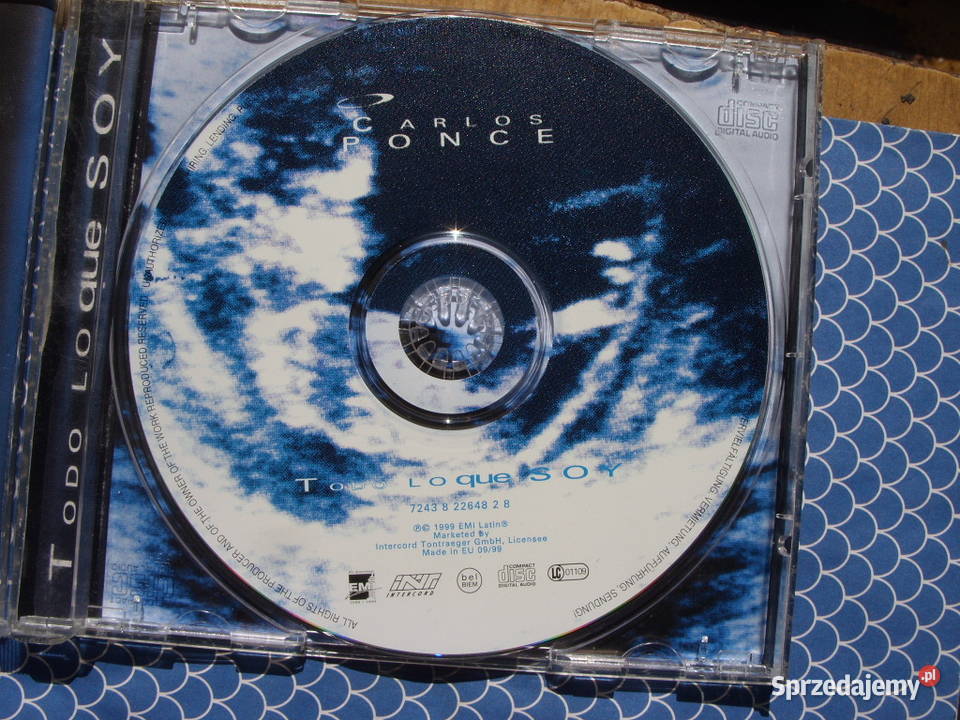 Folk CD CARLOS PONCE TODO LO QUE SOY 1999