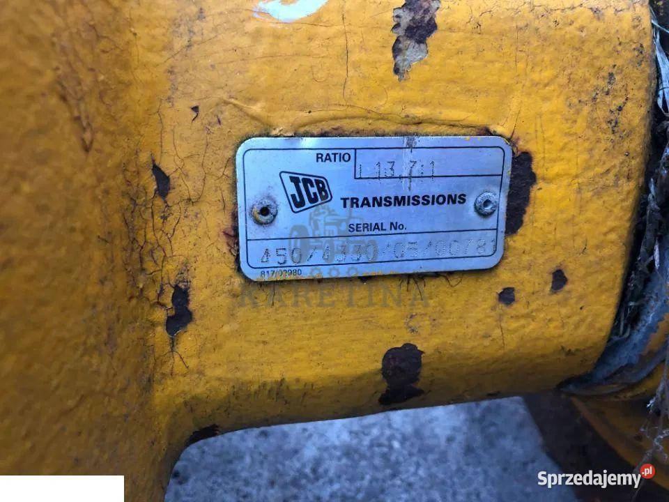 JCB 3CX Most Napędowy Tylny Rolnictwo
