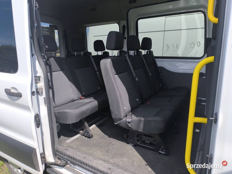Ford Transit 20 9osobowy specjalny najazd wózka 140KM Samochody osobowe Inowrocław