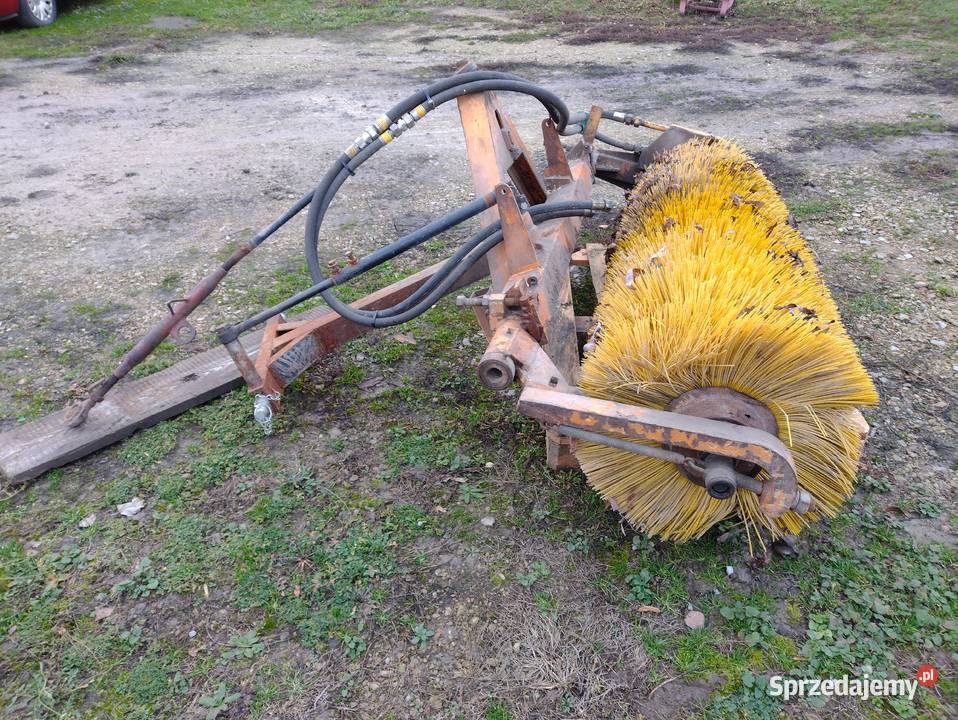 Zamiatarka uliczna do ciągnika nieuszkodzony Spławy Pierwsze
