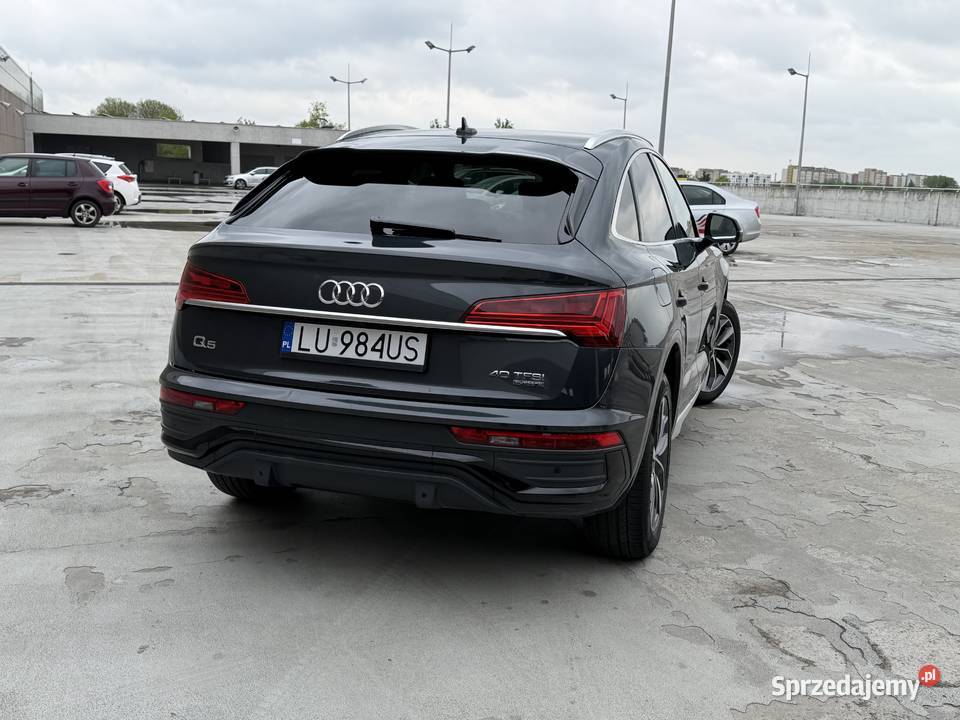 Audi Q5 sportback 2022r salon Polska Lublin