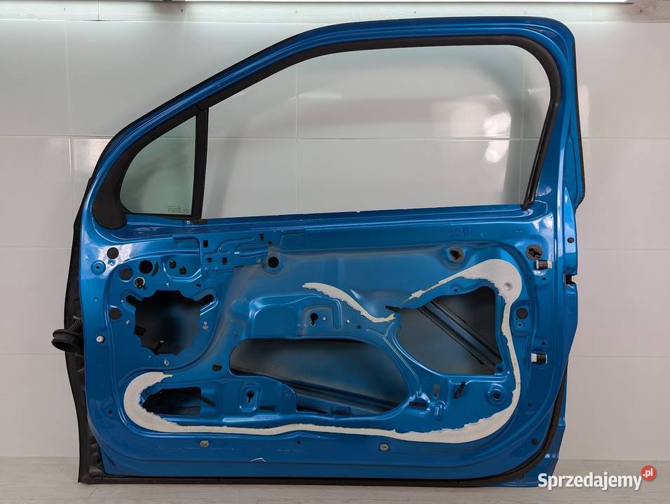 DRZWI PRAWE NIEBIESKIE CITROEN DS3 ORYGINALNE