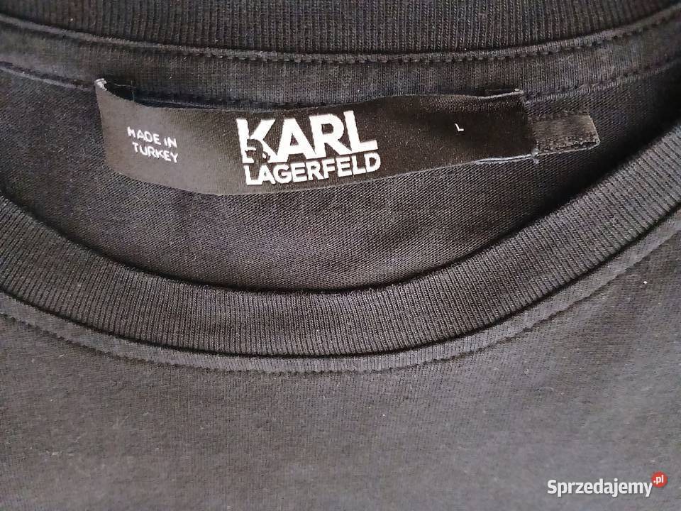 Bluzka damska czarna bawełna Karl Lagerfeld Kielce